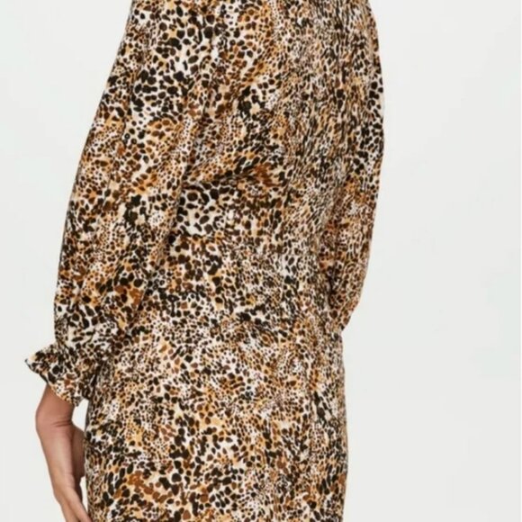 Wilfred Baroque Dress, Animal Print, Size 0 - Picture 2 of 5